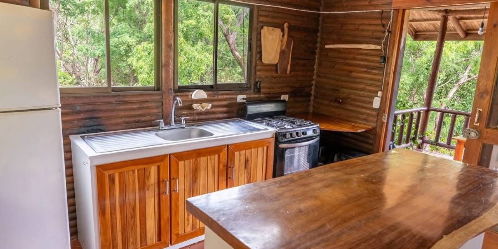 Cabaña estilo canadiense