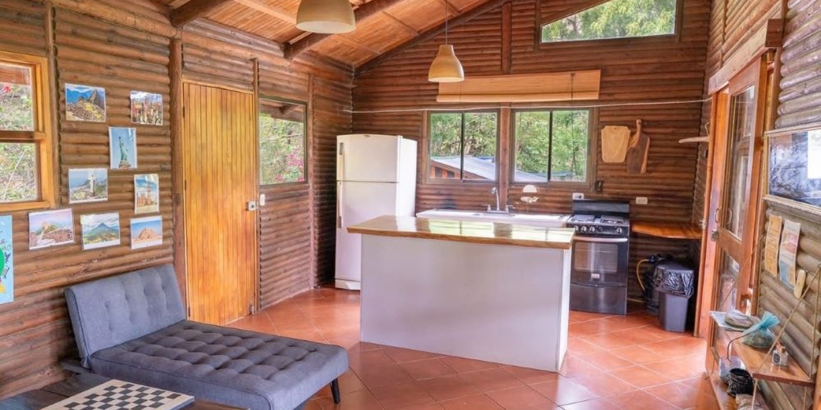 Cabaña estilo canadiense